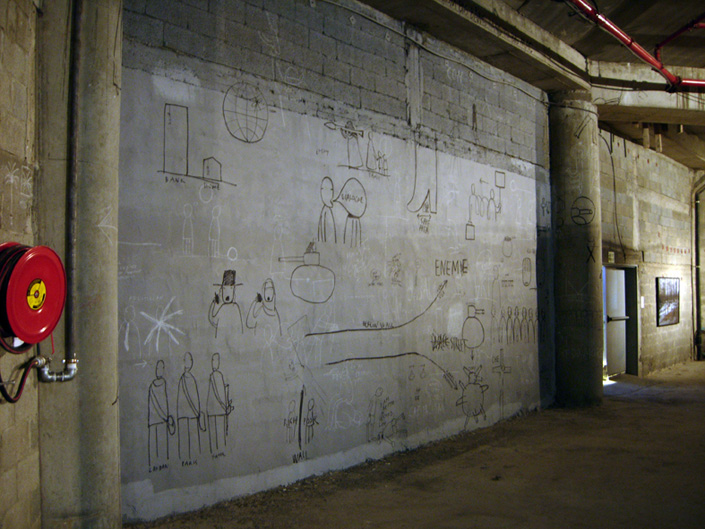 Dan Perjovschi - The Grey Drawing