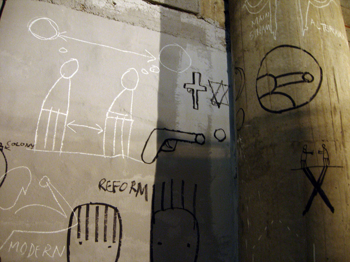 Dan Perjovschi - The Grey Drawing