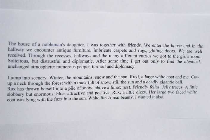 Elena Ciobanu - dreams