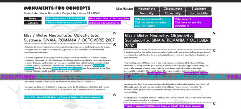 Liliana Basarab - Monuments For Concepts