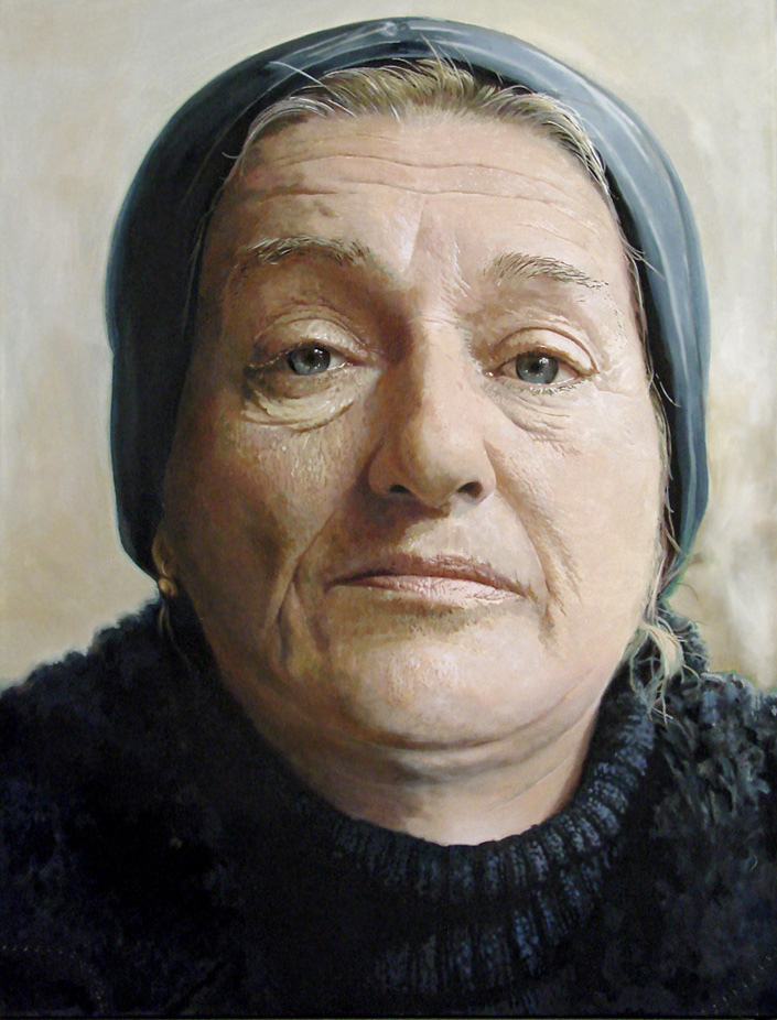 Silvia Trăistaru - My mom at a funeral